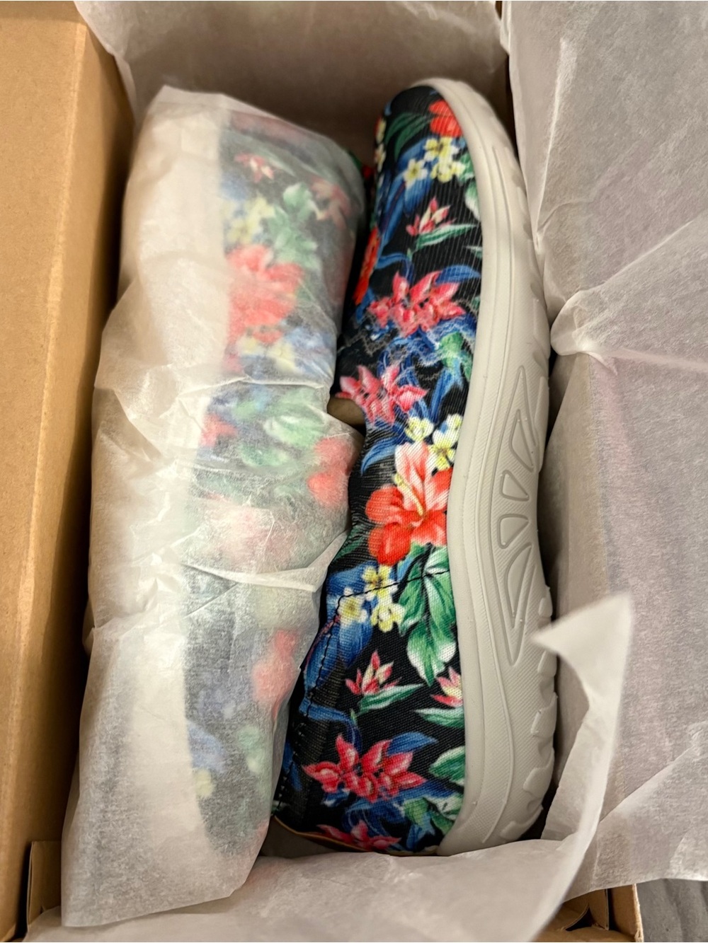 Skechers Reggae Fest Tropic Days Floral Tropical Womens Size 8 Comfort Shoes - Picture 10 of 15